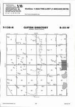 Clifton Township, Alice, Maple River, Directory Map, Cass County 2007